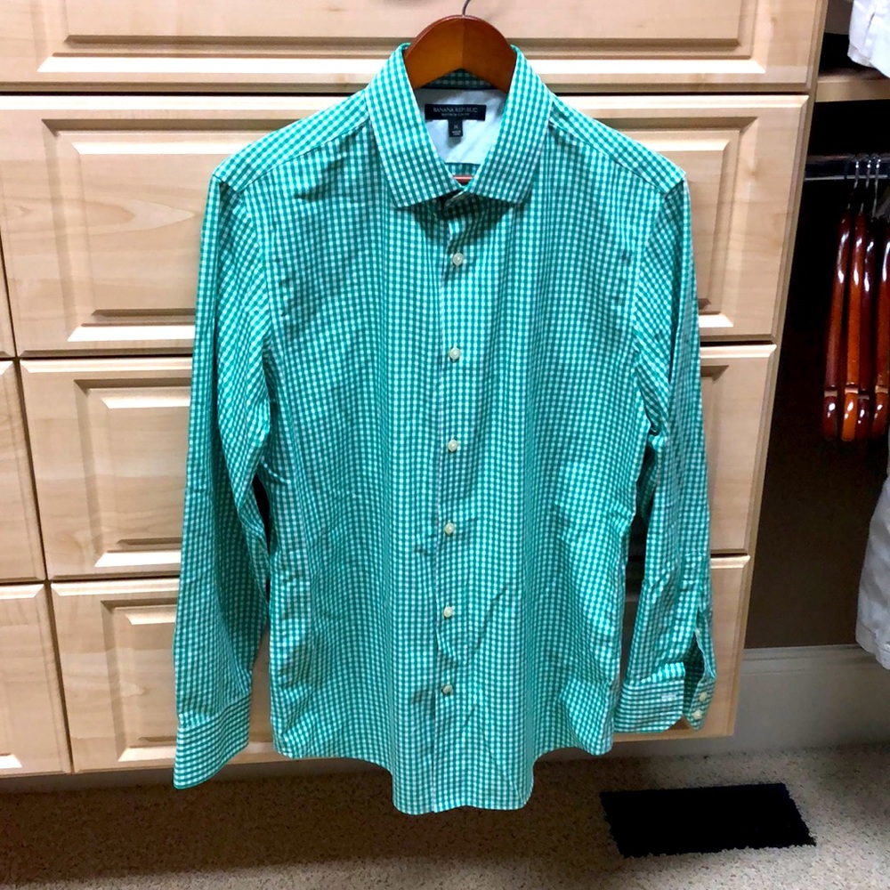 Banana Republic non-iron slim fit shirt